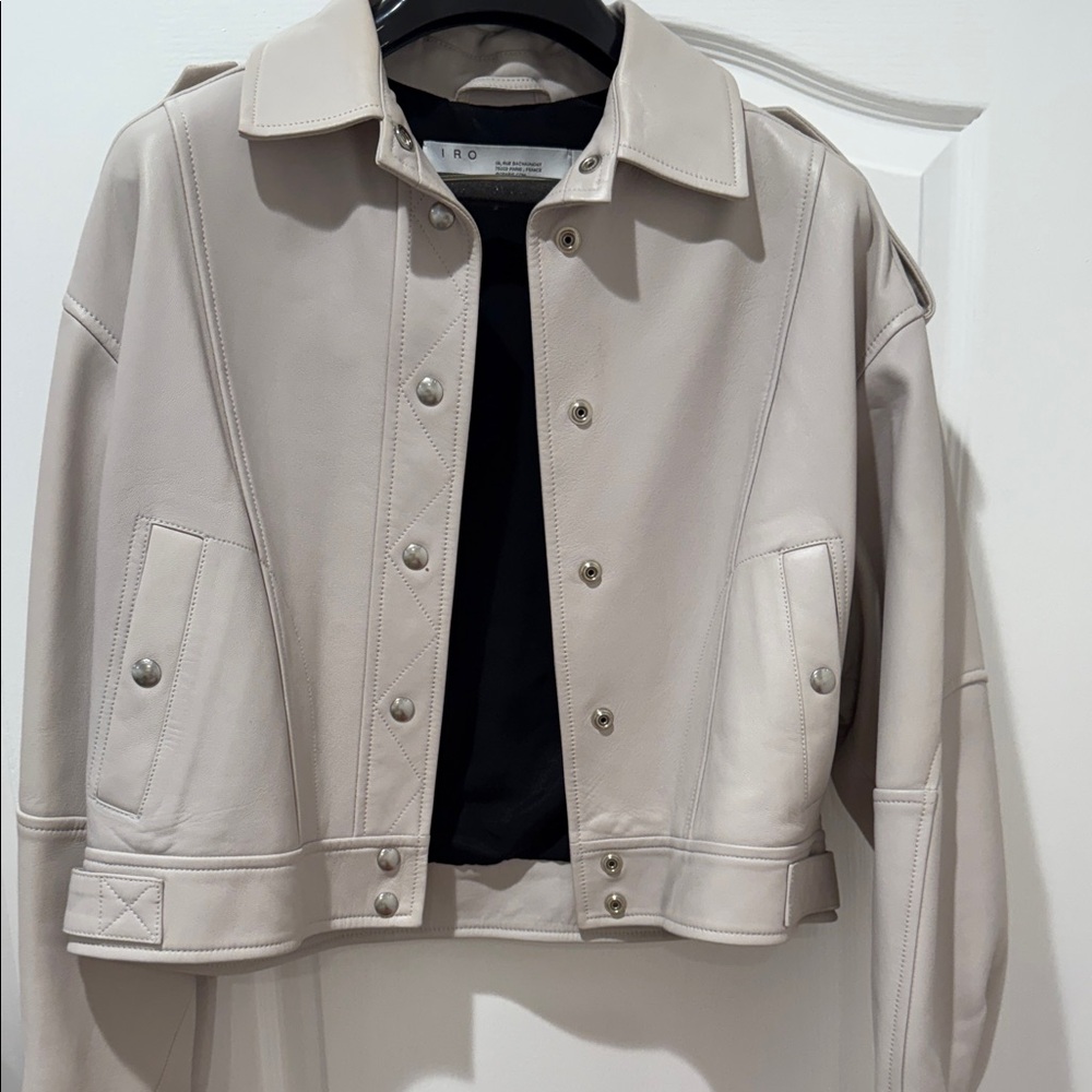 NWOT IRO Women's Cream Jacket